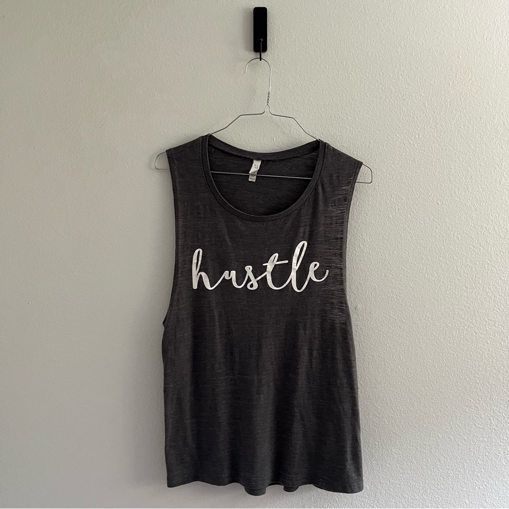Bella & Canvas • “Hustle” Muscle Tee‎